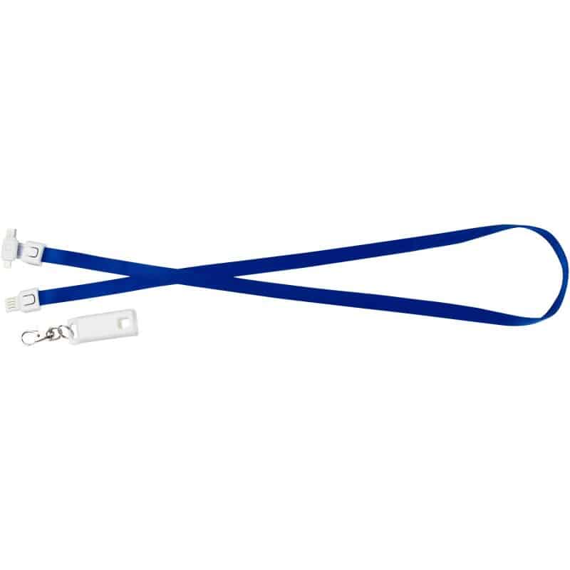 3-In-1 Usb Charging Cable Lanyard - 1
