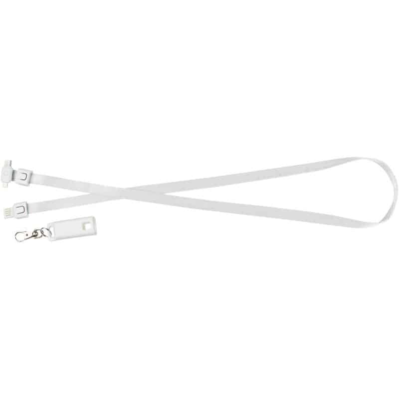 3-In-1 Usb Charging Cable Lanyard - 2
