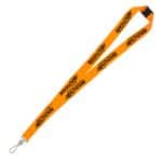 "Auburn" 3/4" Overseas Silkscreen Lanyard - Overseas Production - 4