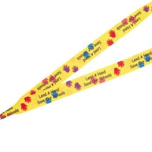 Full Color 1'' Lanyard w/ Hook