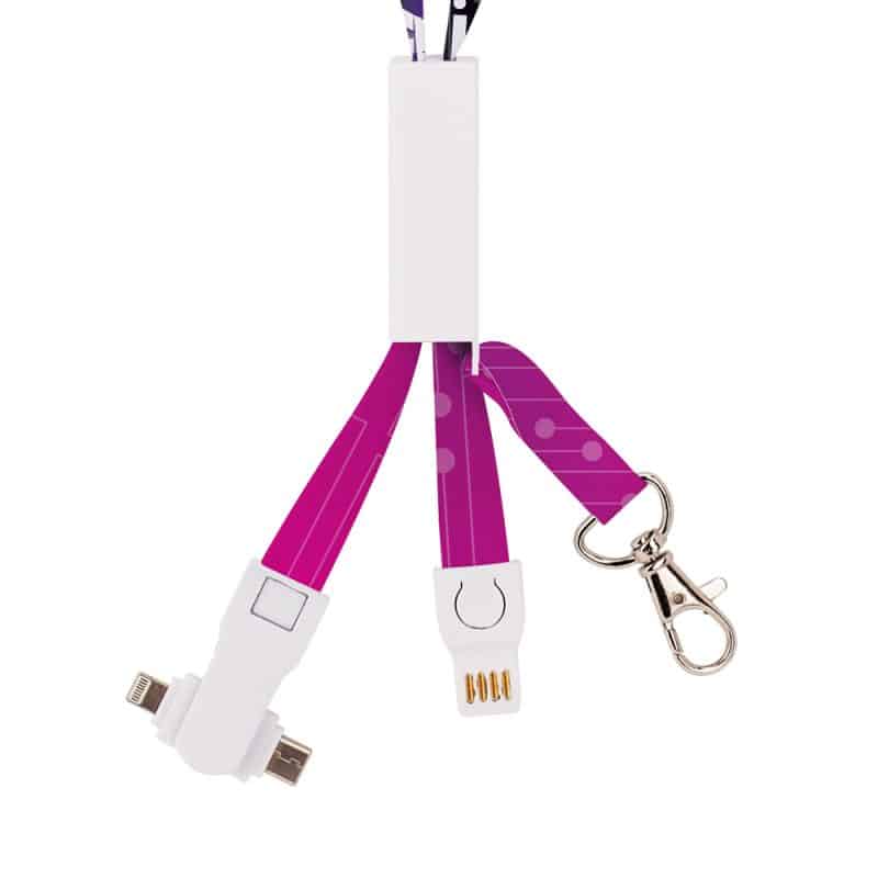 IMPORT 3-in-1 Charging Lanyard - 3