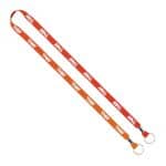 IMPORT Rush 1/2" Dye-Sublimated 2-Ended Lanyard with Dual Silver Crimps & Split-Rings