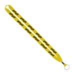 IMPORT Rush 5/8" Polyester Lanyard with Silver Crimp & Split-Ring