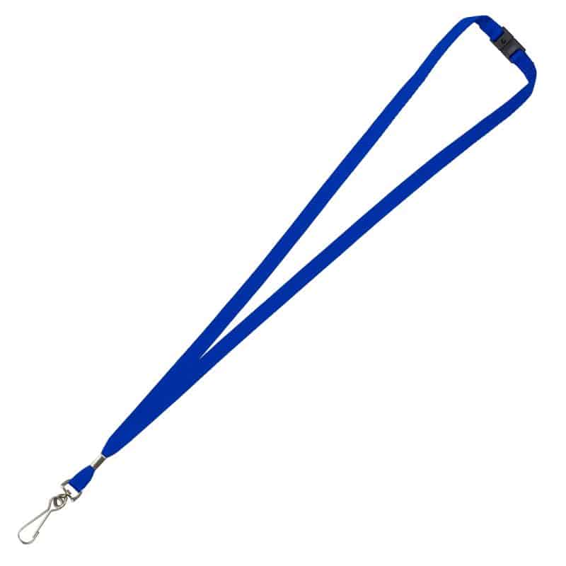 "LaSalle" 3/8" Import Air Ship Silkscreen Lanyard - 1