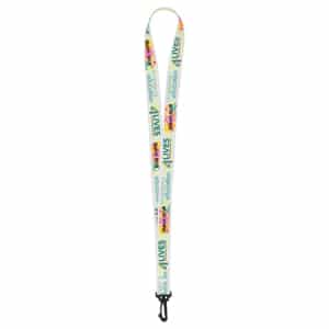 "OWEN" 3/4" Super Soft Polyester Multi-Color Sublimation Lanyard (Overseas Production 8-10 Weeks)