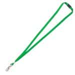 "OWEN" 3/8" Blank Lanyard with Breakaway Safety Release Attachment - Bulldog Clip - 2