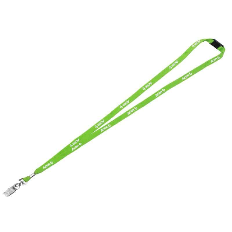"PALMER" 3/8" Silkscreen Lanyard with FREE Breakaway Safety Release - 2