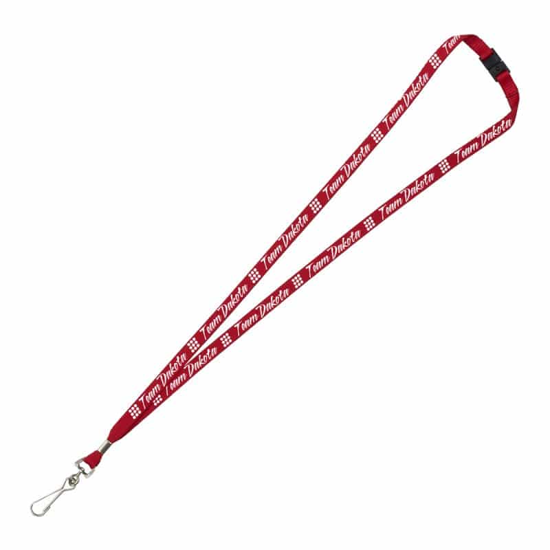 "PALMER" 3/8" Silkscreen Lanyard with FREE Breakaway Safety Release - 7
