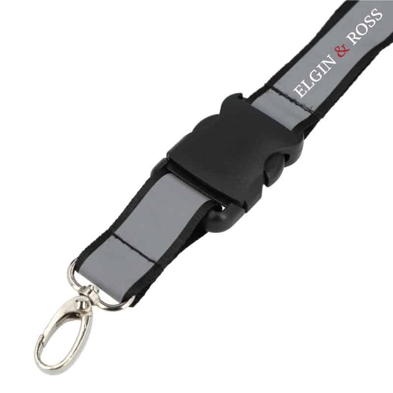 Recycled Polyester Reflective Lanyard - 2