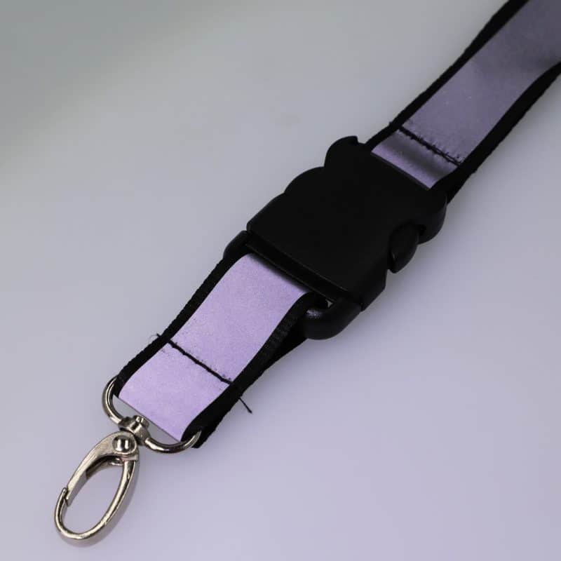 Recycled Polyester Reflective Lanyard - 4