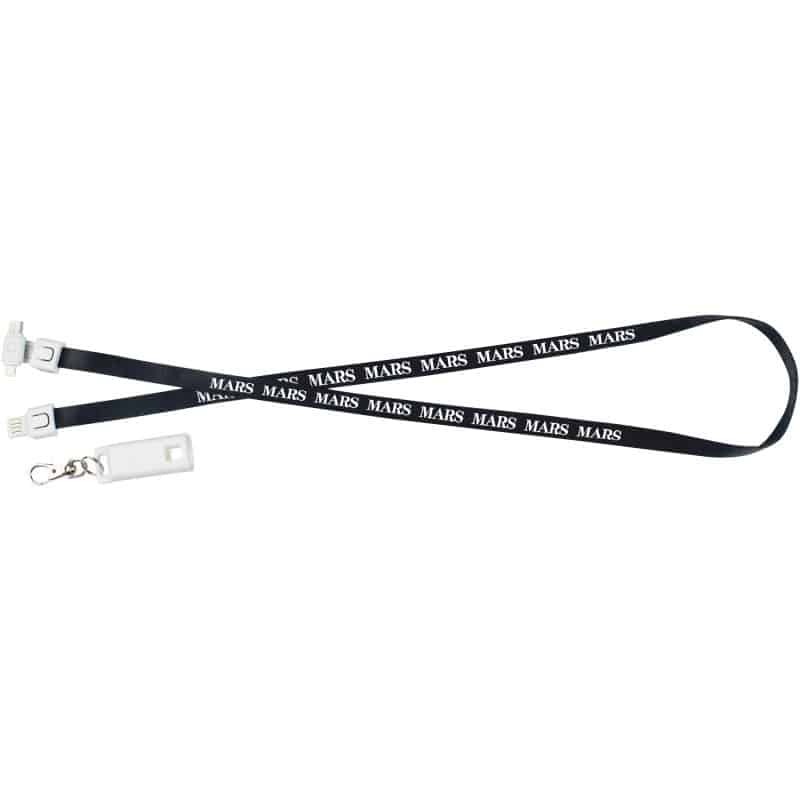 3-In-1 Usb Charging Cable Lanyard - 5
