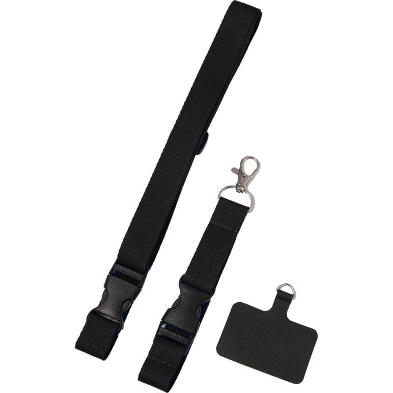 Adjustable Recycled Phone Lanyard - 3