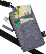THE GOODS™ Recycled Felt Lanyard Wallet - 7