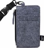 THE GOODS™ Recycled Felt Lanyard Wallet - 8