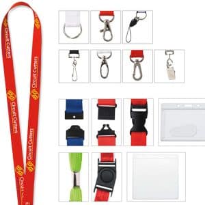 Universal Source® 1" Polyester Lanyard