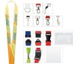 Universal Source® 5/8" Polyester 4 Color Lanyard