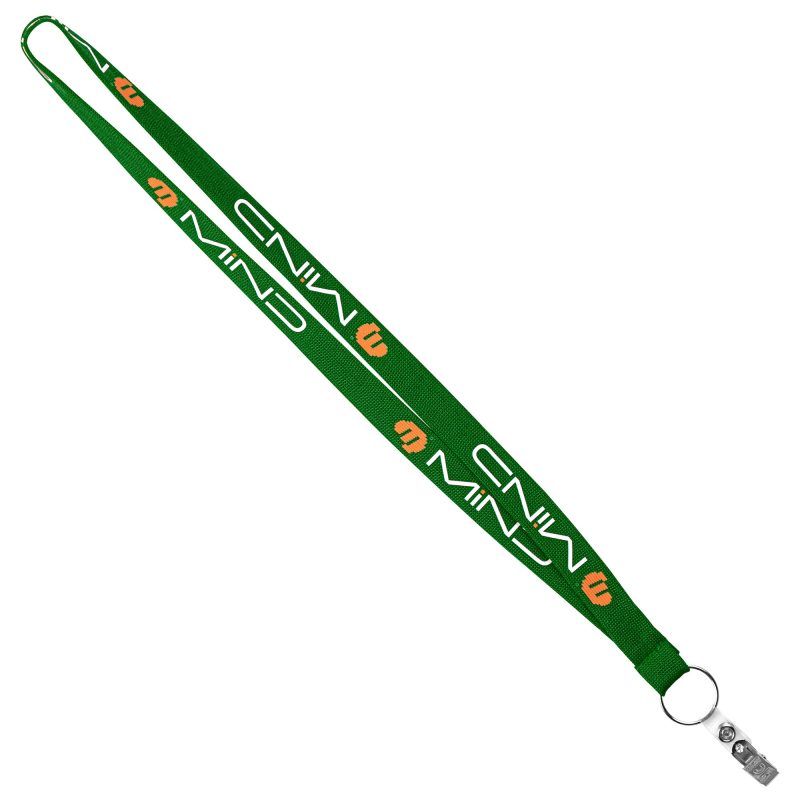 3/4" Recycled Euro Soft Lanyard (QuickShip) 18-24 Days - 2