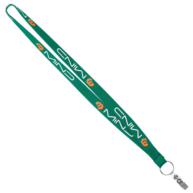 3/4" Recycled Euro Soft Lanyard (QuickShip) 18-24 Days - 3