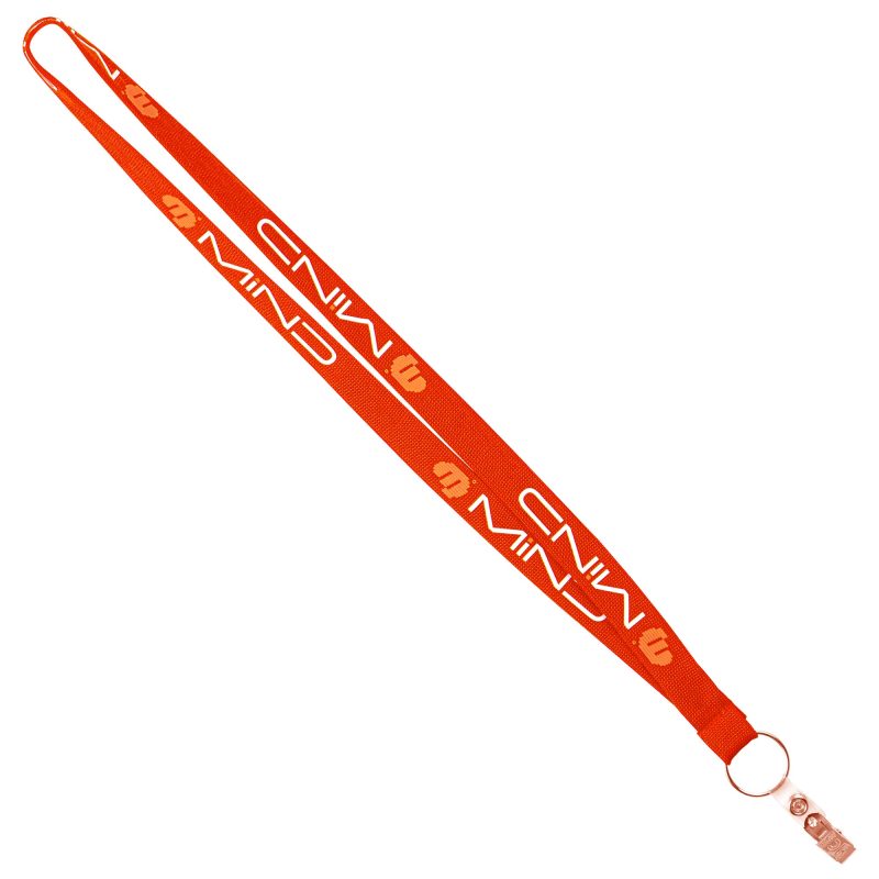 3/4" Recycled Euro Soft Lanyard (QuickShip) 18-24 Days - 5