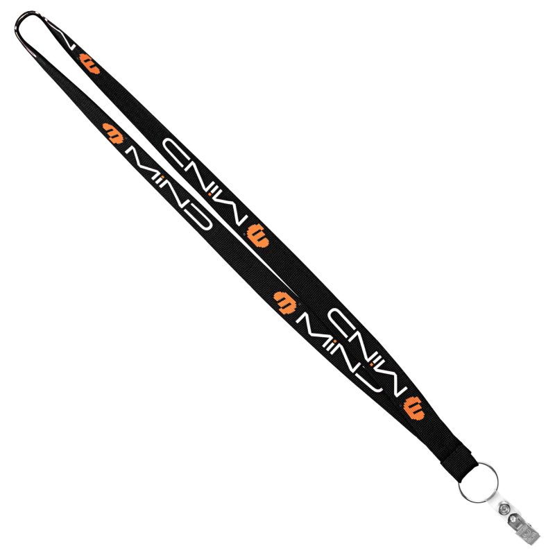 3/4" Recycled Euro Soft Lanyard (QuickShip) 18-24 Days