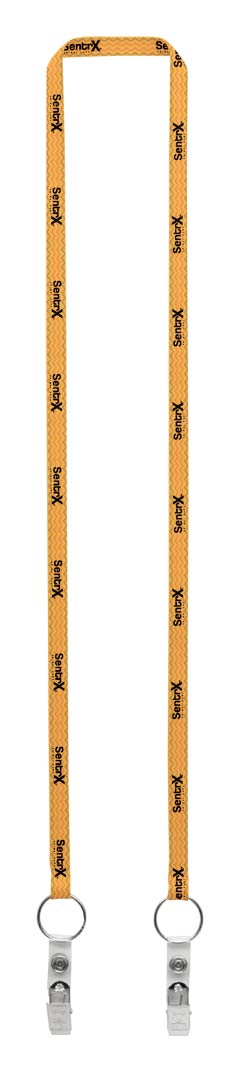 3/8" Dual LA-214 Attachment Sublimation Lanyard (QuickShip) 18-24 Days - 2