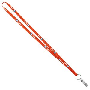 3/8" Recycled Screen Printed Lanyard (QuickShip) 18-24 Days