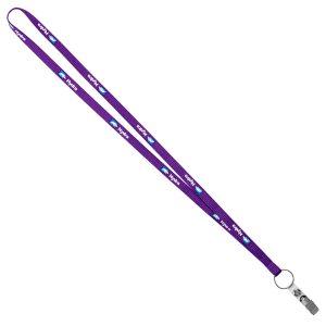 3/8" Recycled Screen Printed Lanyard (QuickShip) 18-24 Days