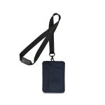 Rally Recycled ID Pouch Lanyard - Navy - 1