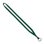 1/2" Cotton Lanyard with Metal Crimp & Split-Ring - 8