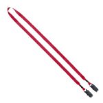 1/2" Polyester Double Bulldog Clip Lanyard - 3