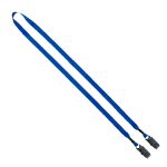 1/2" Polyester Double Bulldog Clip Lanyard - 4