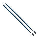 1/2" Polyester Double Bulldog Clip Lanyard - 5