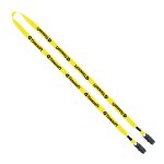 1/2" Polyester Double Bulldog Clip Lanyard - 7
