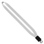 3/4" Cotton Lanyard with Plastic Snap-Buckle Release & O-Ring - 2
