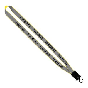 3/4" Reflective Lanyard with Buckle Release