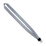 3/4" Reflective Lanyard with Plastic Clamshell & O-Ring - 2