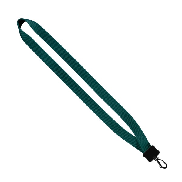 3/4" Smooth Nylon Lanyard with Plastic Clamshell & Swivel Snap Hook - 8