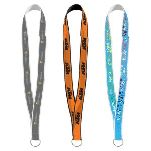 IMPORT 3/4" Dye Sub 2 Layer Ribbon Lanyard
