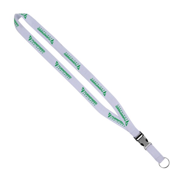 IMPORT-34-Polyester-Lanyard-with-Woven-Ribbon-and-Metal-Slide-Buckle-IL534-IMXX IMPORT 3/4" Polyester Lanyard with Woven Ribbon and Metal Slide Buckle