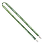 IMPORT Rush 1/2" Dye-Sublimated 2-Ended Lanyard with Dual Sewn Silver Metal Split-Ring - 4