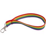 Rainbow Recycled Wrist Lanyard - 4