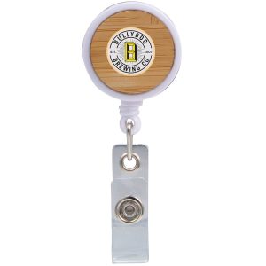 Bamboo Badge Holder