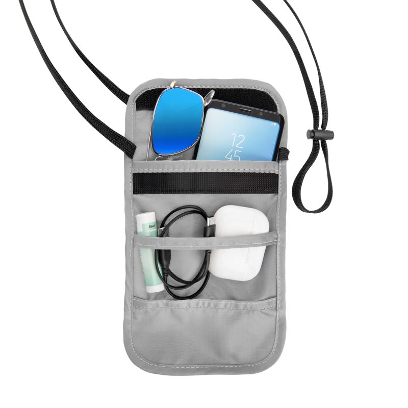 Rfid Data Blocking Neck Wallet - 5