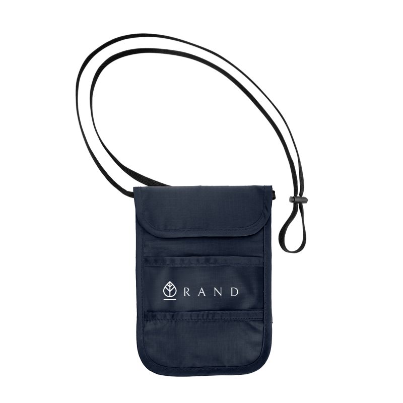 Rfid Data Blocking Neck Wallet - 8
