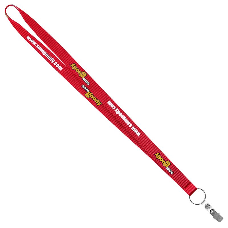 3/4" Recycled Screen Printed Lanyard (QuickShip) 18-24 Days - 5