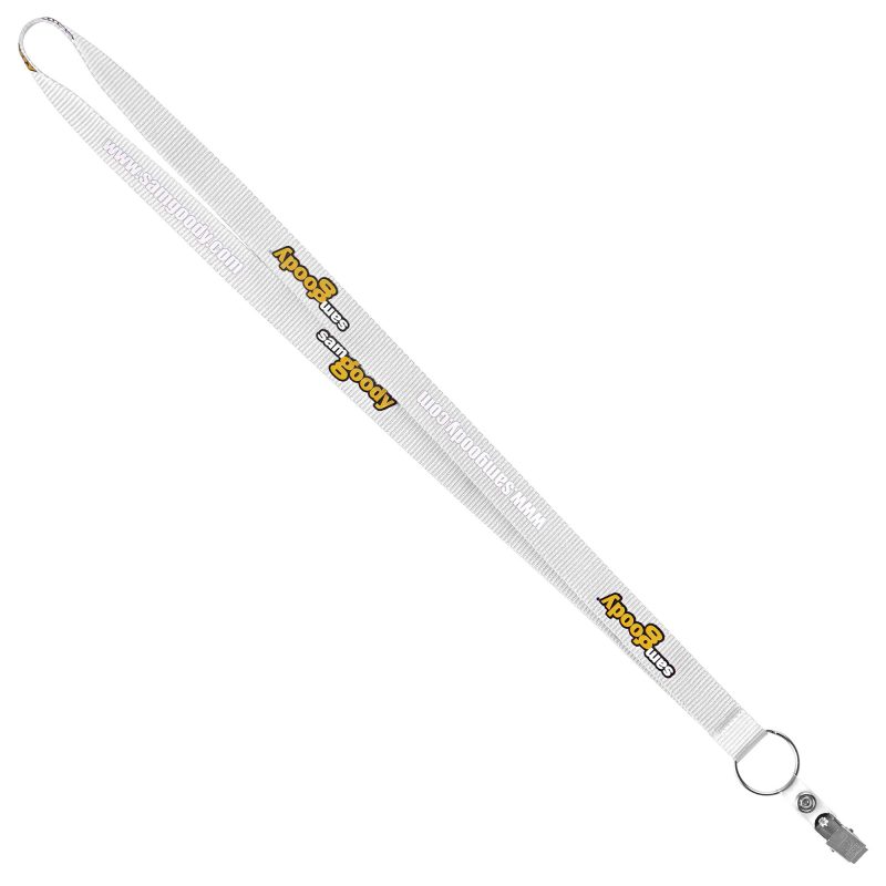 3/4" Recycled Screen Printed Lanyard (QuickShip) 18-24 Days - 8