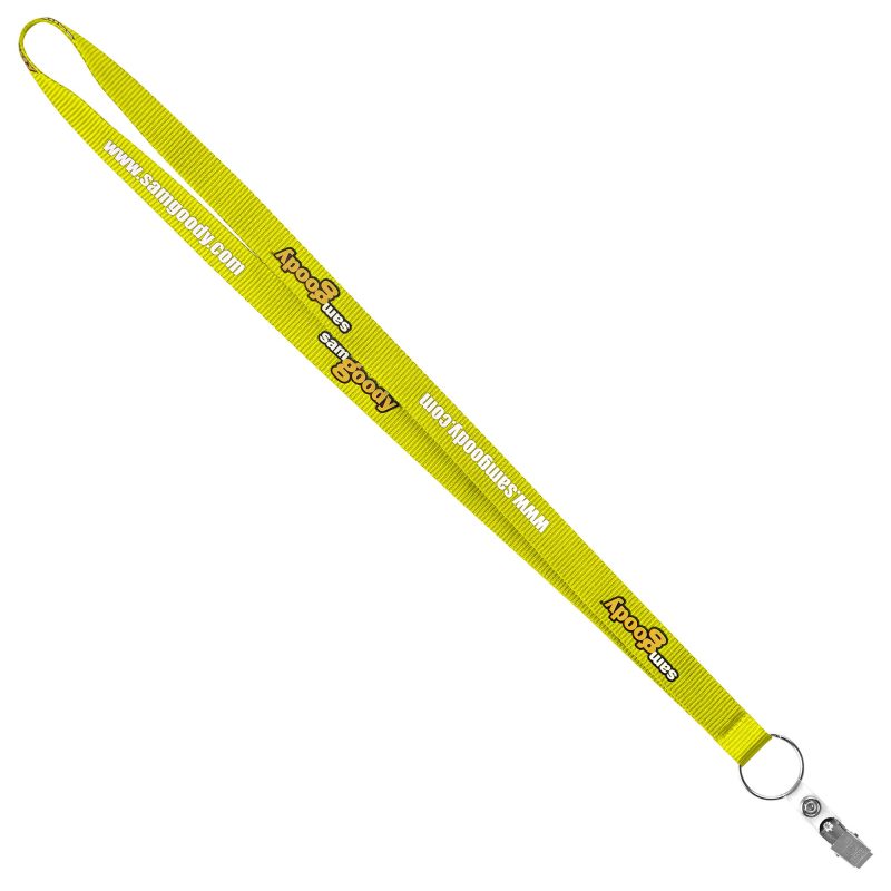 3/4" Recycled Screen Printed Lanyard (QuickShip) 18-24 Days - 9
