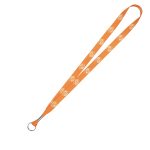 "ROMEO" 5/8" Textured Polyester Multi-Color Sublimation Lanyard - 1