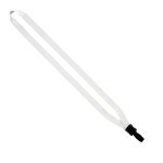 1/2" Dye-Sublimation Lanyard with Non-Swivel Plastic Hook - 1
