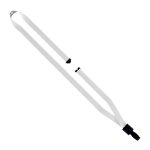 1/2" Polyester Lanyard with Non-Swivel Plastic Hook - 6